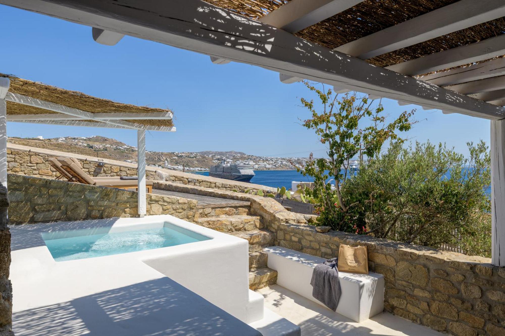 Rocabella Mykonos Hotel Agios Stefanos  Bagian luar foto