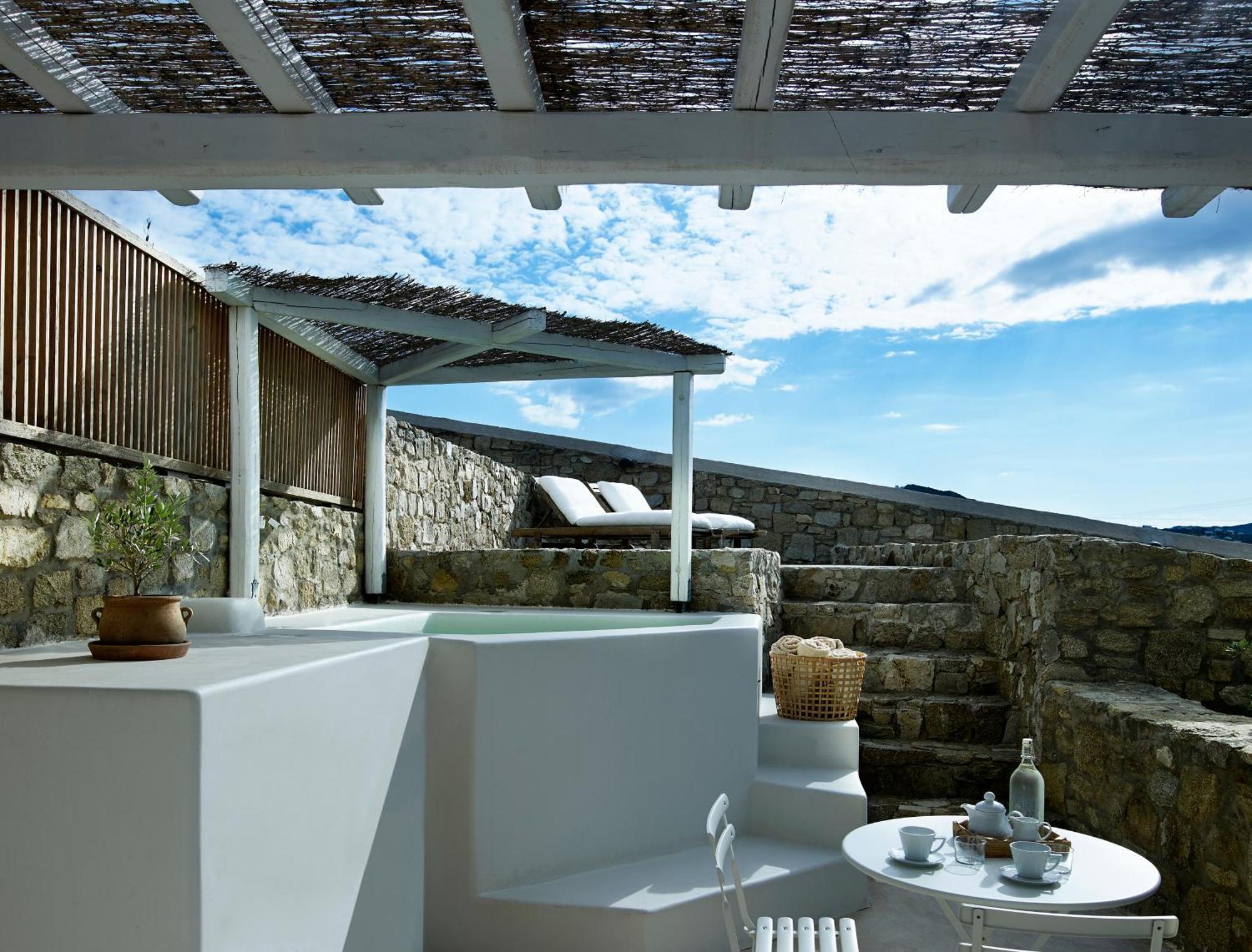 Rocabella Mykonos Hotel Agios Stefanos  Bagian luar foto